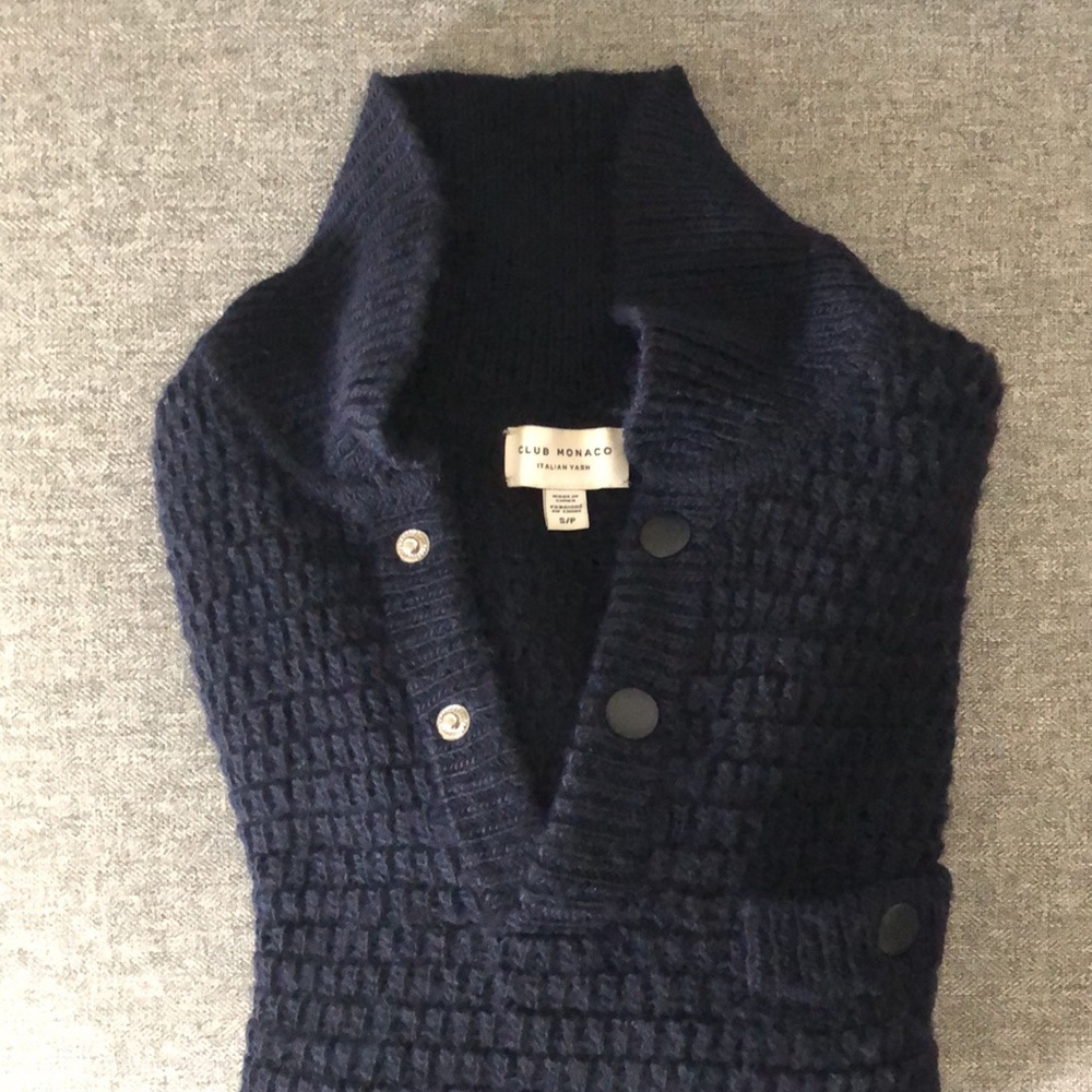 Club Monaco Black Sweater - Picture 3 of 4